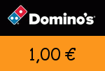 Dominos Pizza 1,00 Euro Gutscheincode